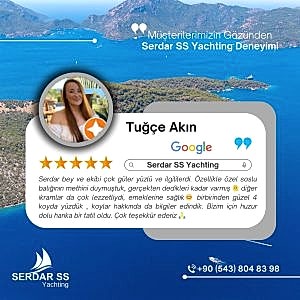 Serdar'S Yachting Göcek Tekne Turu 12 Adalar Müşteri Yorumları Memnuniyeti (4)