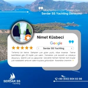 Serdar'S Yachting Göcek Tekne Turu 12 Adalar Müşteri Yorumları Memnuniyeti (6)